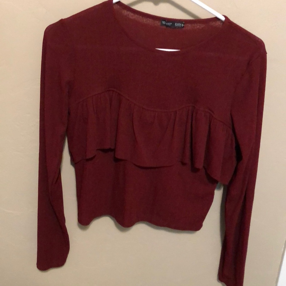 Cute high crop top